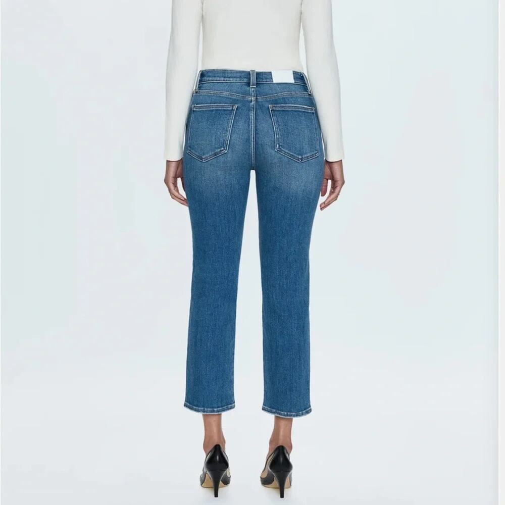 Pistola Women’s Size 31 Monroe Crop Jeans New NWT in Amaya Wash High Rise - Picture 10 of 10